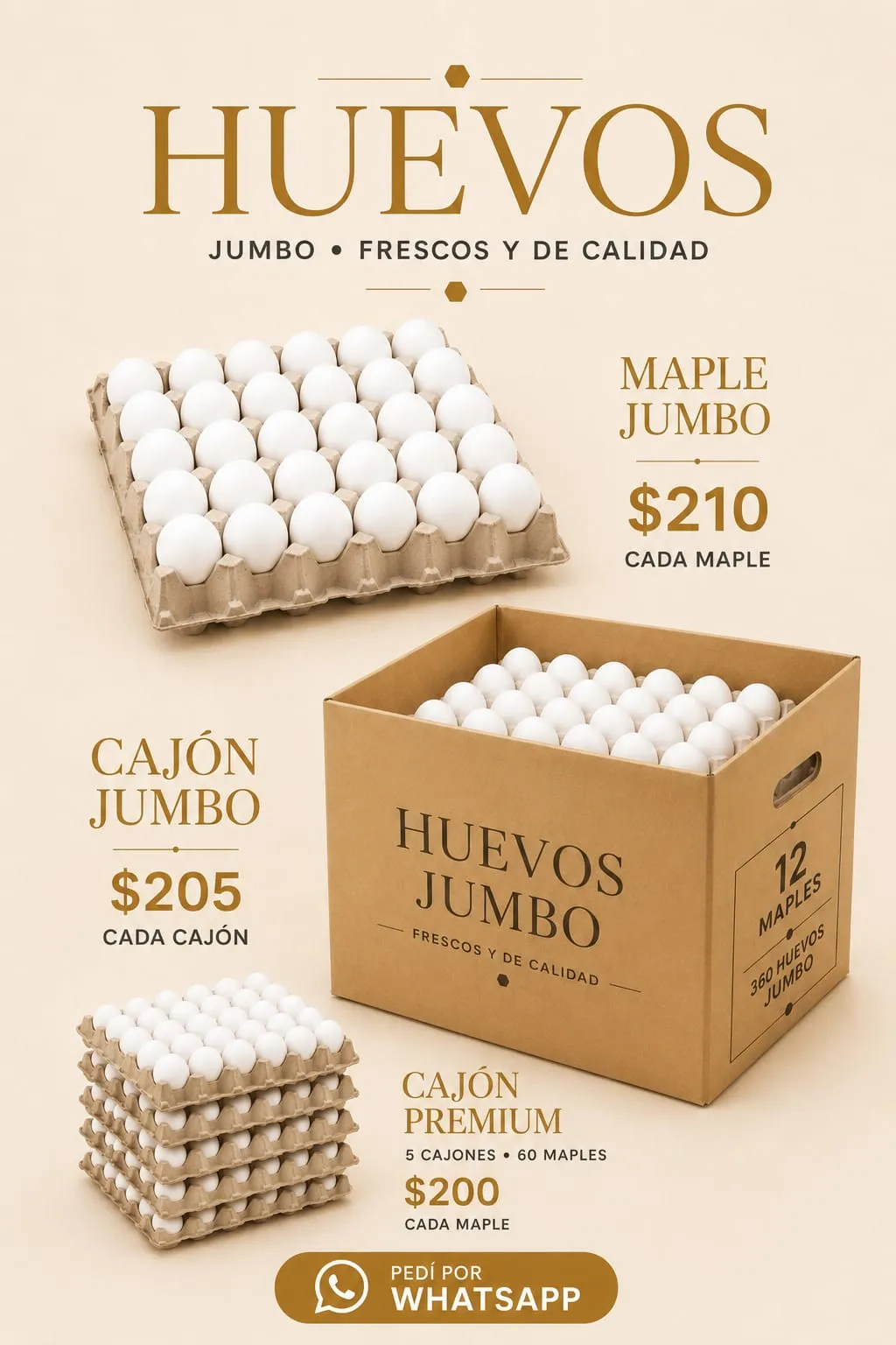 Huevos Jumbo